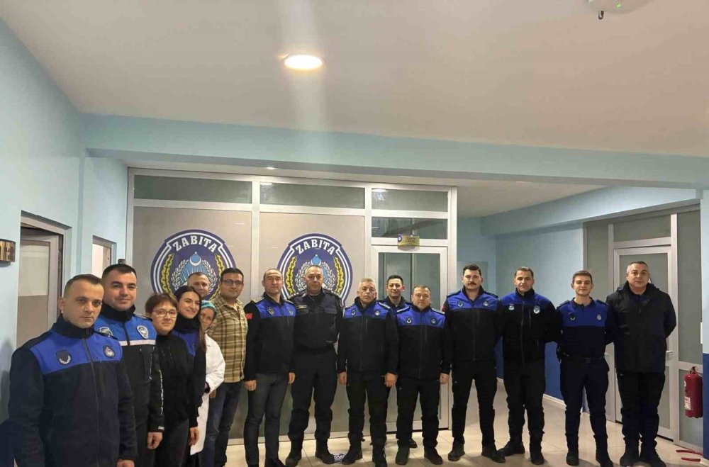 Zabıta Ekiplerinden İl Jandarma Komutanlığına Ziyaret