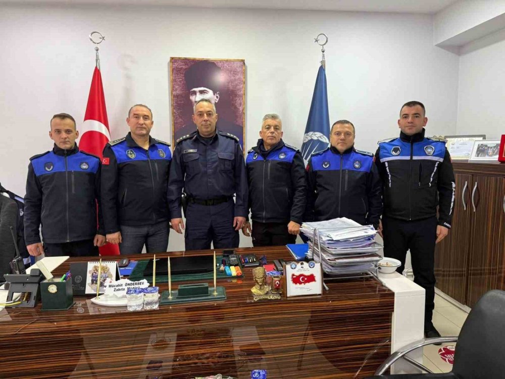 Zabıta Ekiplerinden İl Jandarma Komutanlığına Ziyaret