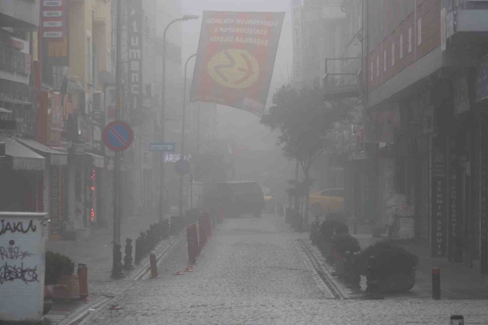 Eskişehirliler Sabaha Sisle Uyandı