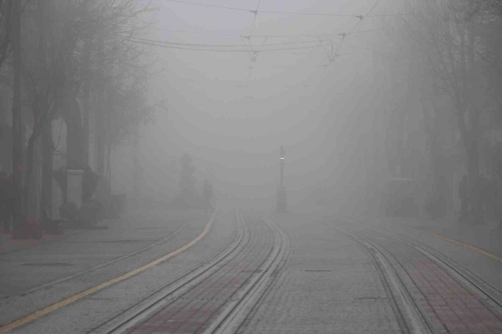 Eskişehirliler Sabaha Sisle Uyandı