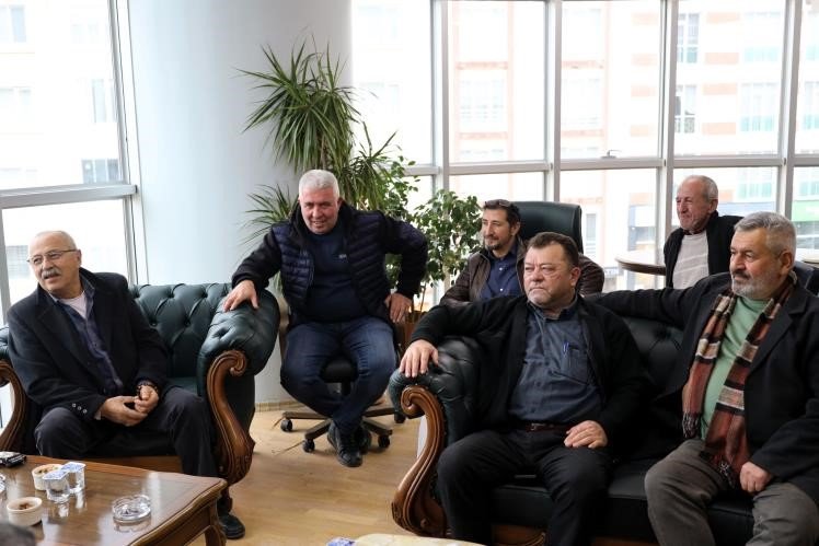 Köy Muhtarlarından Başkan Durgut’a Ziyaret