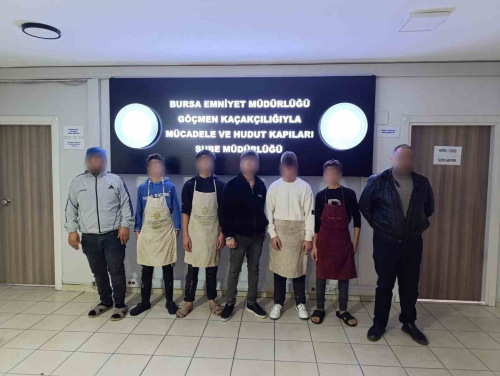 Kaçak İşçi Operasyonu: 5’i Çocuk 5 Yabancı Uyruklu Şahıs Yakalandı
