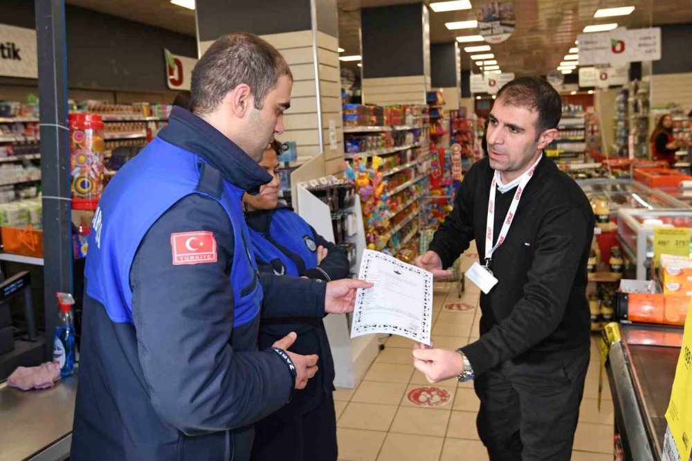 Etiketlere Zabıta Denetimi