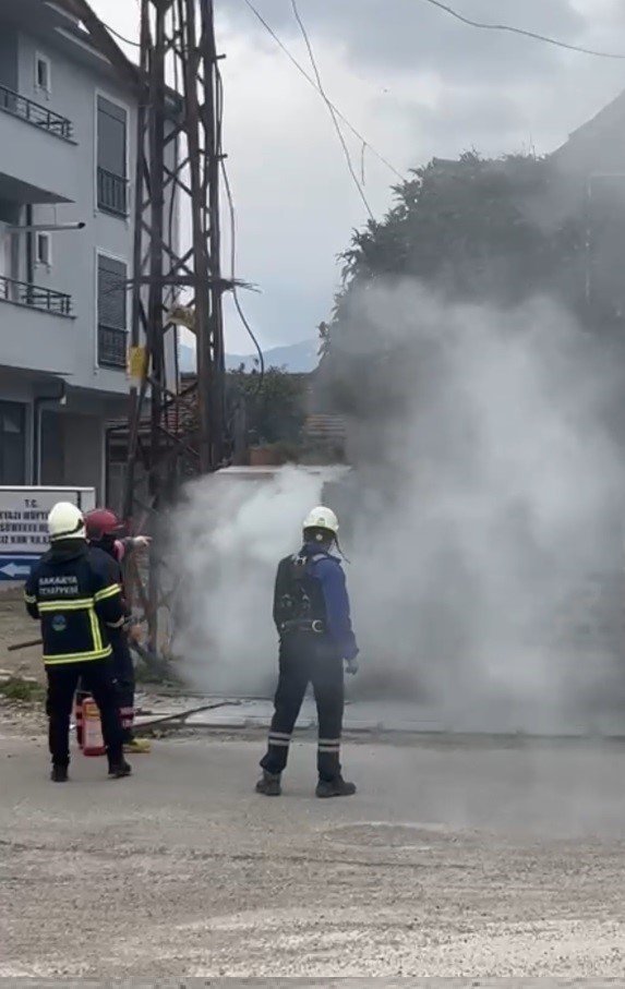 Trafo Yangınındaki Patlama Paniğe Neden Oldu