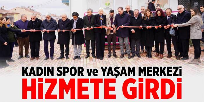 Beşiktaş'ta Kadın Spor ve Yaşam Merkezi hizmete girdi